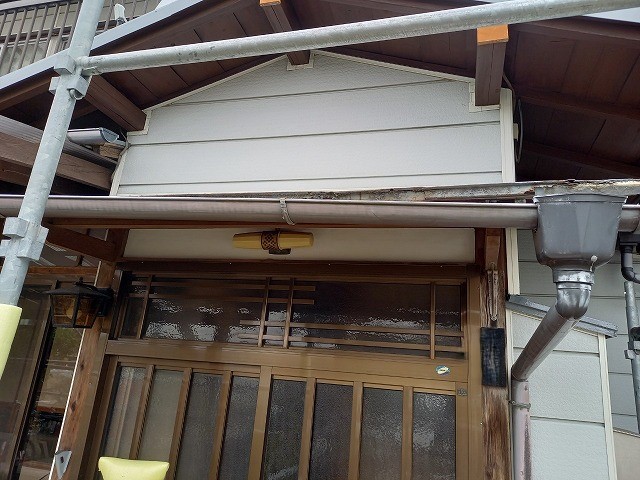 石岡市雨樋交換工事